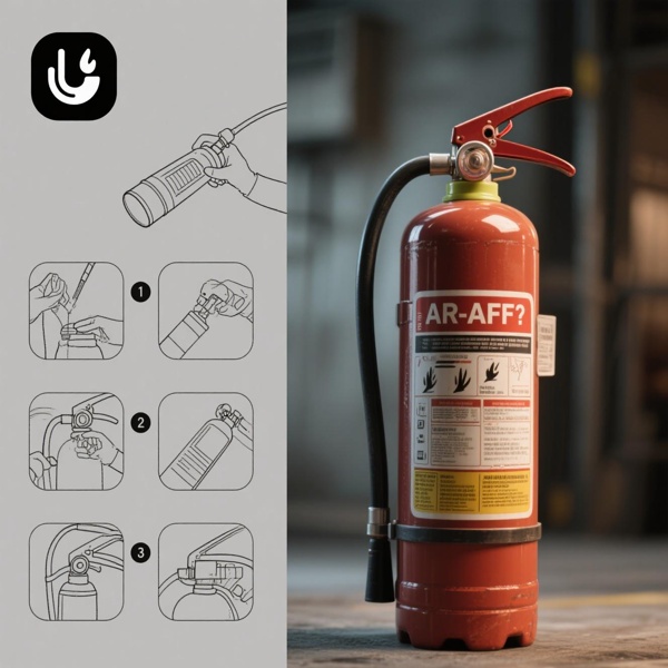 AR-AFFF 폼 소화기를 재충전하는 방법 : 단계별 프로세스