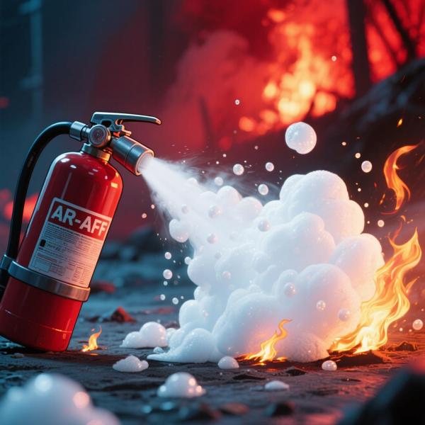 AR-AFFF foam extinguisher spraying on gasoline fire.jpg